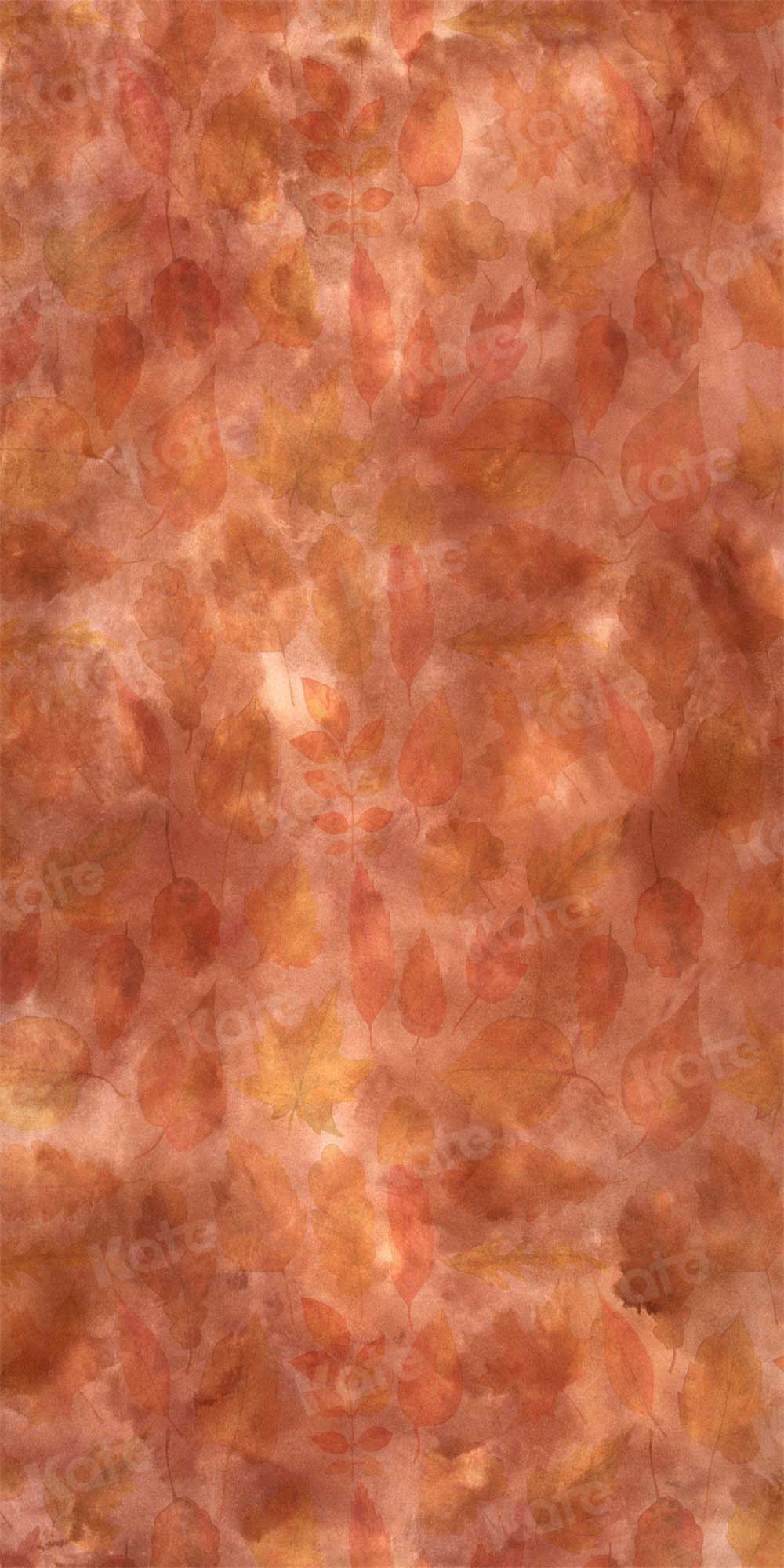 Kate Abstrait Feuille d'érable Orange Toile de fond pour la photographie - Kate Backdrop FR