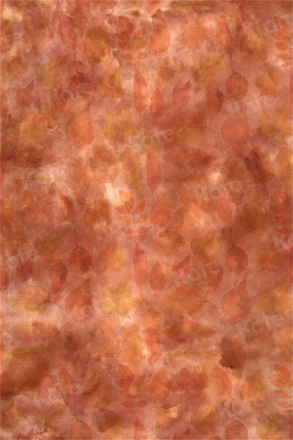 Kate Abstrait Feuille d'érable Orange Toile de fond pour la photographie - Kate Backdrop FR
