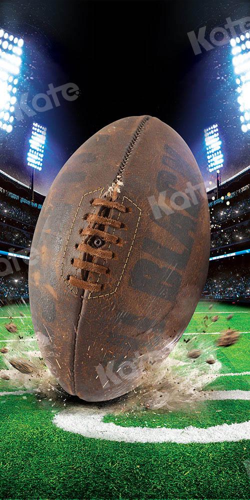 Kate Sport Football américain Stade Toile de fond conçue par Chain Photography - Kate Backdrop FR