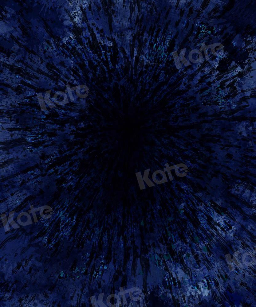 Kate Texture Abstraite Bleu royal foncé Toile de fond conçue par Kate Image - Kate Backdrop FR