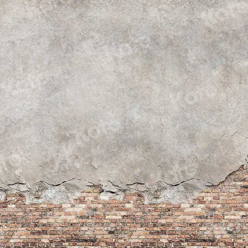 Kate Vieux Mur de briques Fissure Toile de fond Conçu par Chain Photographie - Kate Backdrop FR