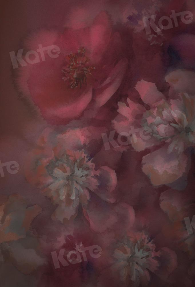 Kate toile de fond florale de boudoir conçue par GQ - Kate Backdrop FR