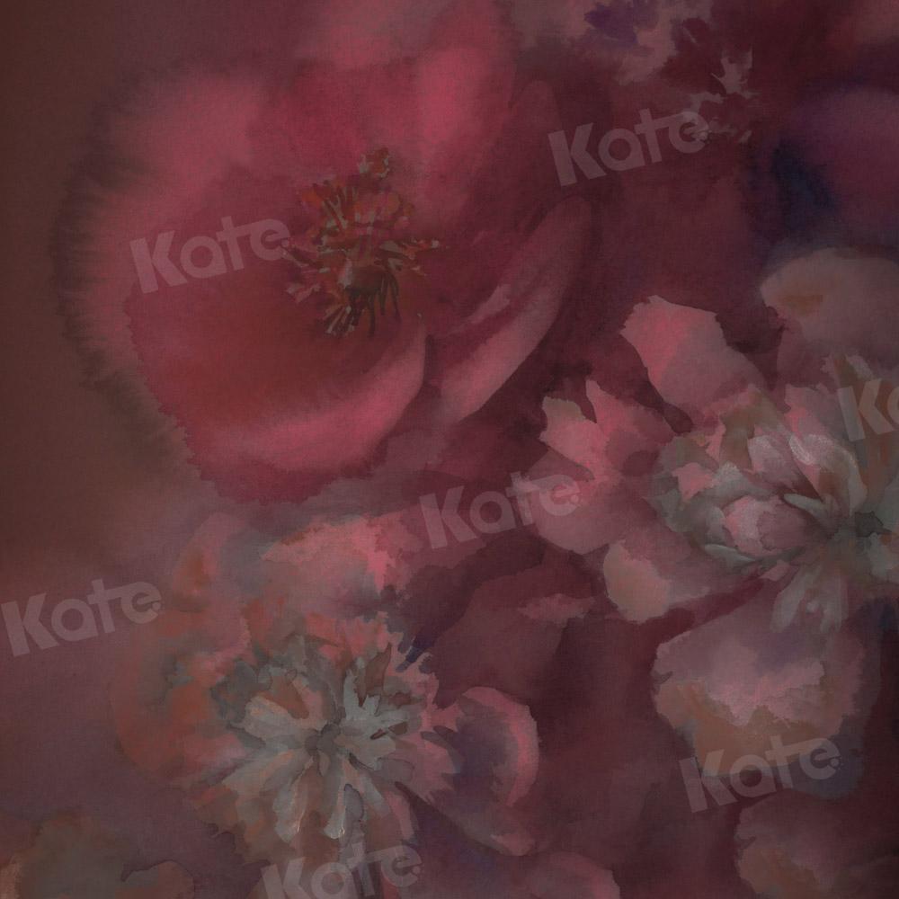 Kate toile de fond florale de boudoir conçue par GQ - Kate Backdrop FR
