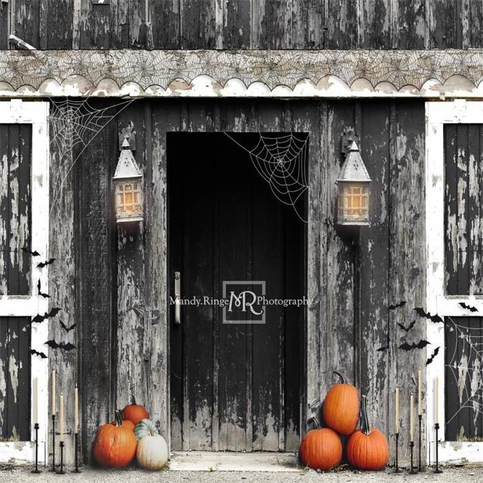 Kate Grange Effrayant Halloween Toile de fond conçue par Mandy Ringe - Kate Backdrop FR