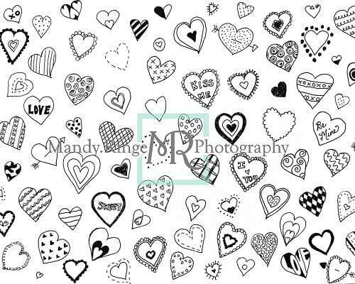 Katebackdrop£ºKate Valentine's Doodles Backdrop Designed By Mandy Ringe Photography