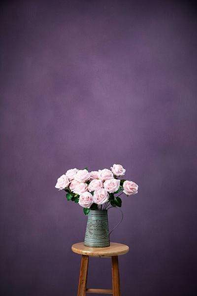 Katebackdrop£ºKate Abstract Texture Purple Colorfulness Hand Painted Canvas Backdrop