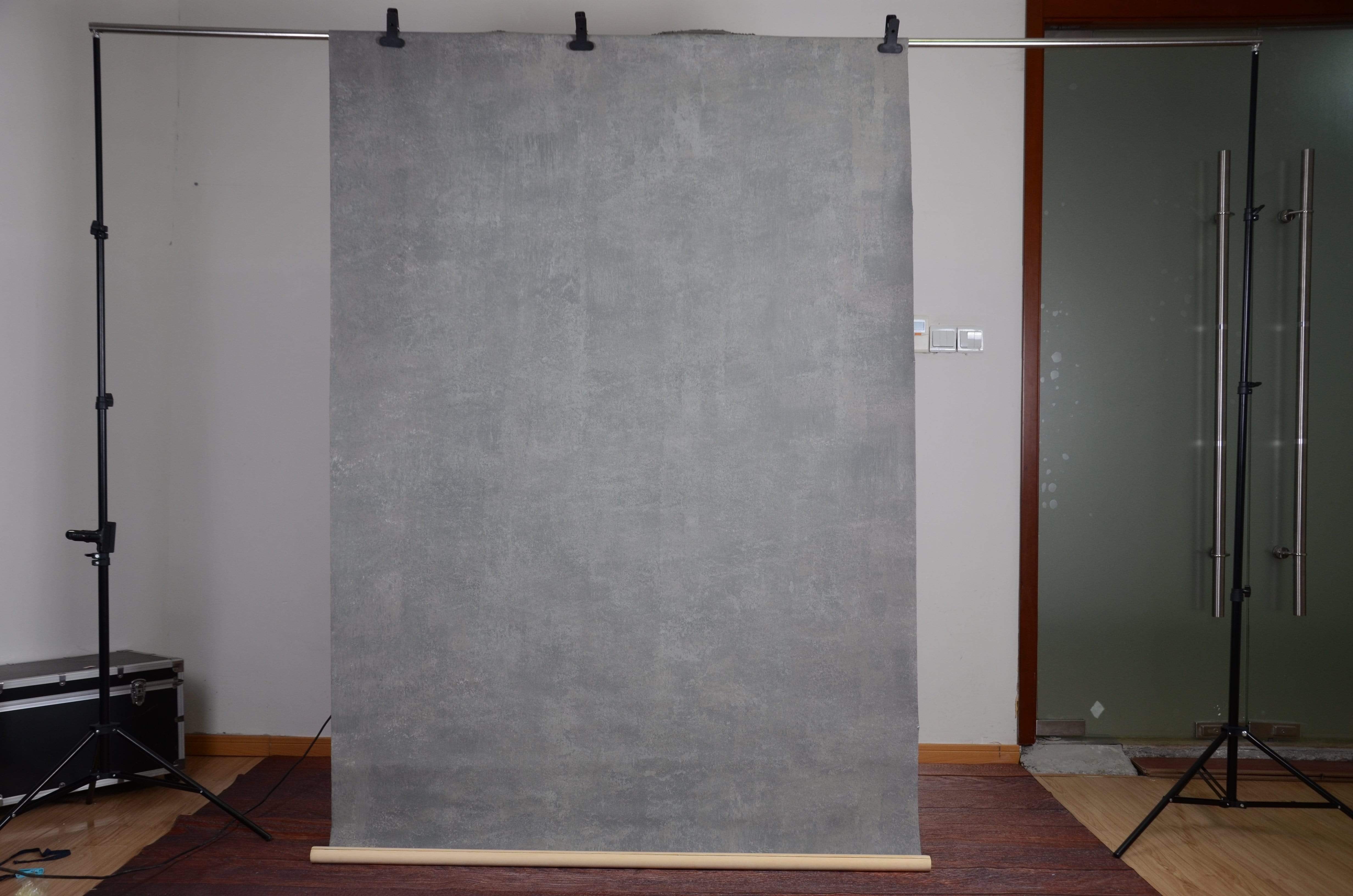 Katebackdrop£ºKate Hand Painted Cold Tones of Grey Abstract Texture Backdrops