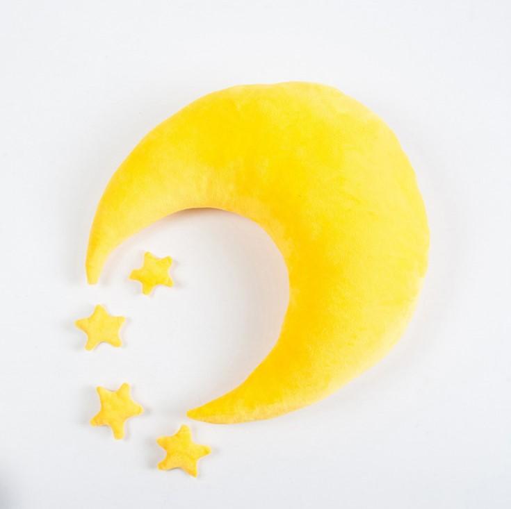 Studio Props Baby Star et Moon Pillow Accessoires photo pour nouveau-né