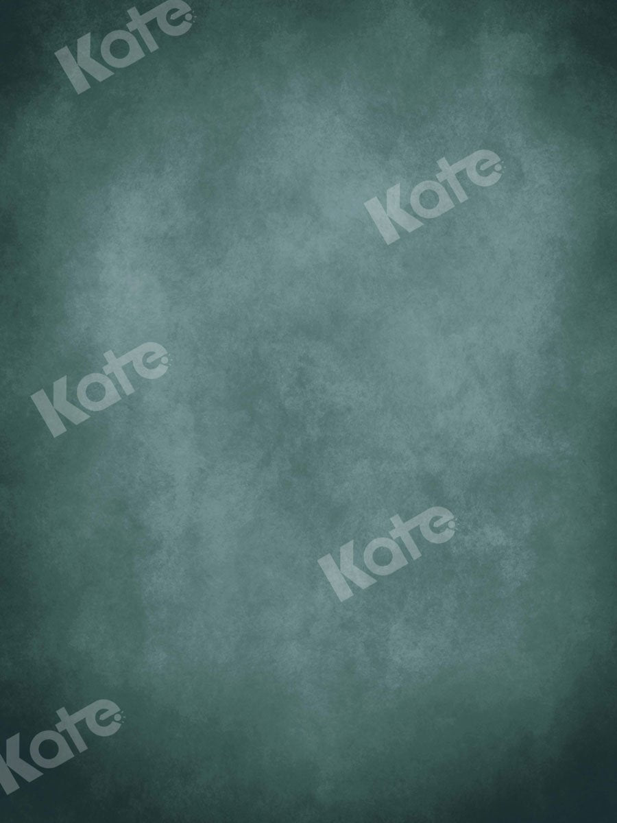 Kate Texture Abstrait Vert bleu Portrait Toile de fond pour la photographie - Kate Backdrop FR