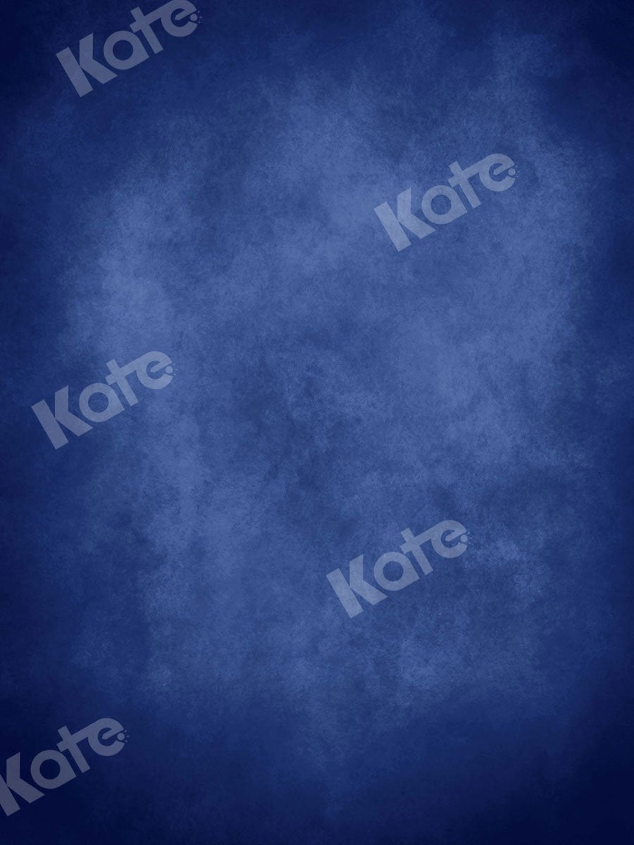 Kate Texture Abstrait Bleu Portrait Toile de fond pour la photographie - Kate Backdrop FR