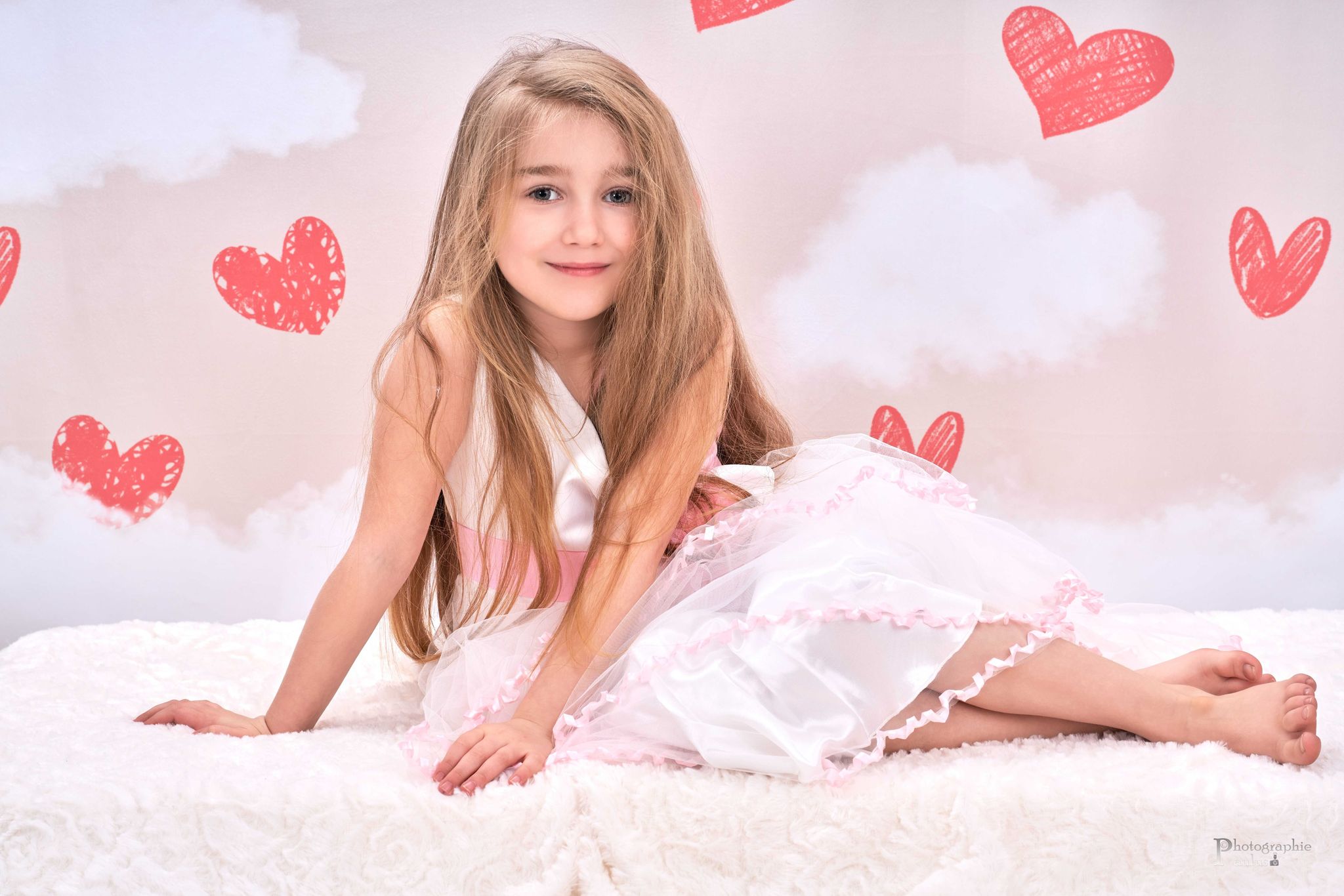 Kate Saint-Valentin Coeurs Rouge Toile de fond conçue par Jerry_Sina - Kate Backdrop FR