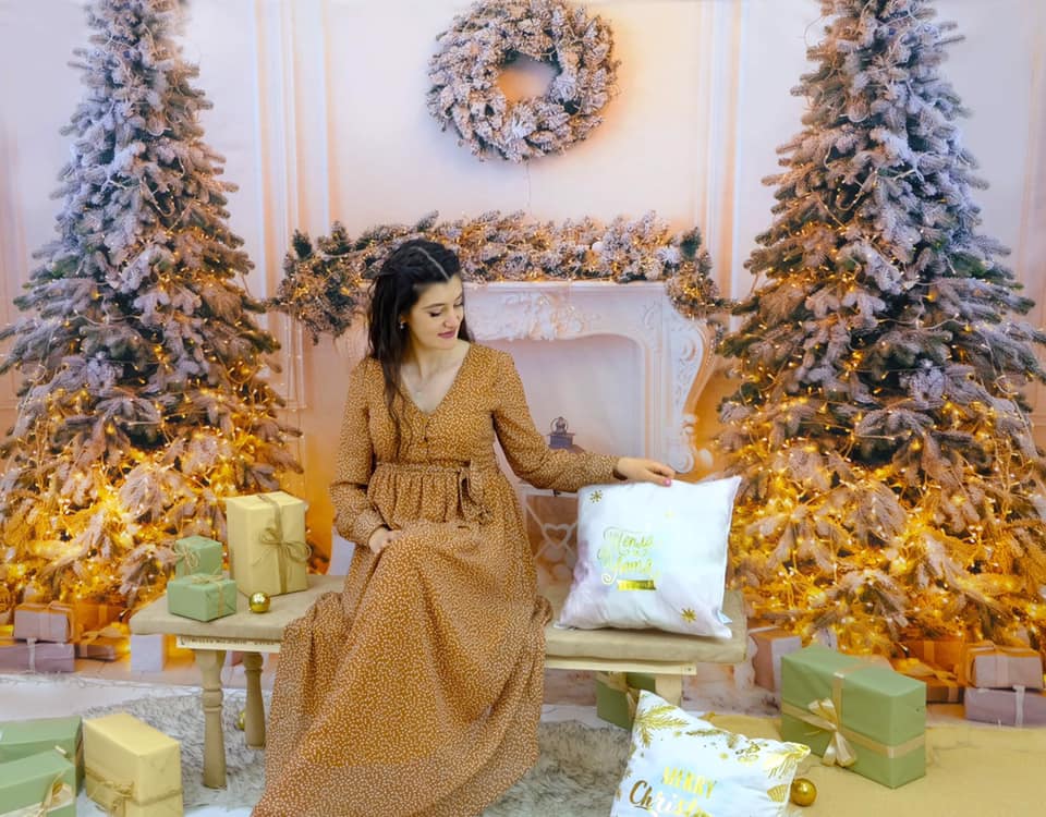 Kate toile de fond de cheminée blanche de Noël pour la photographie - Kate Backdrop FR