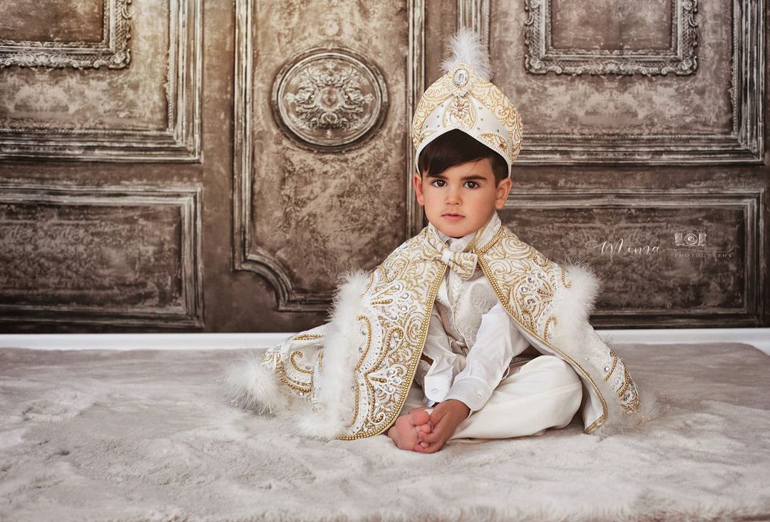 Kate Murale Rétro Marron clair Toile de fond conçue par Chain Photographie - Kate Backdrop FR