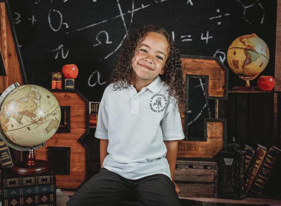 Kate Retour à l'école Tableau noir ABC Toile de fond conçu par Emetselch - Kate Backdrop FR