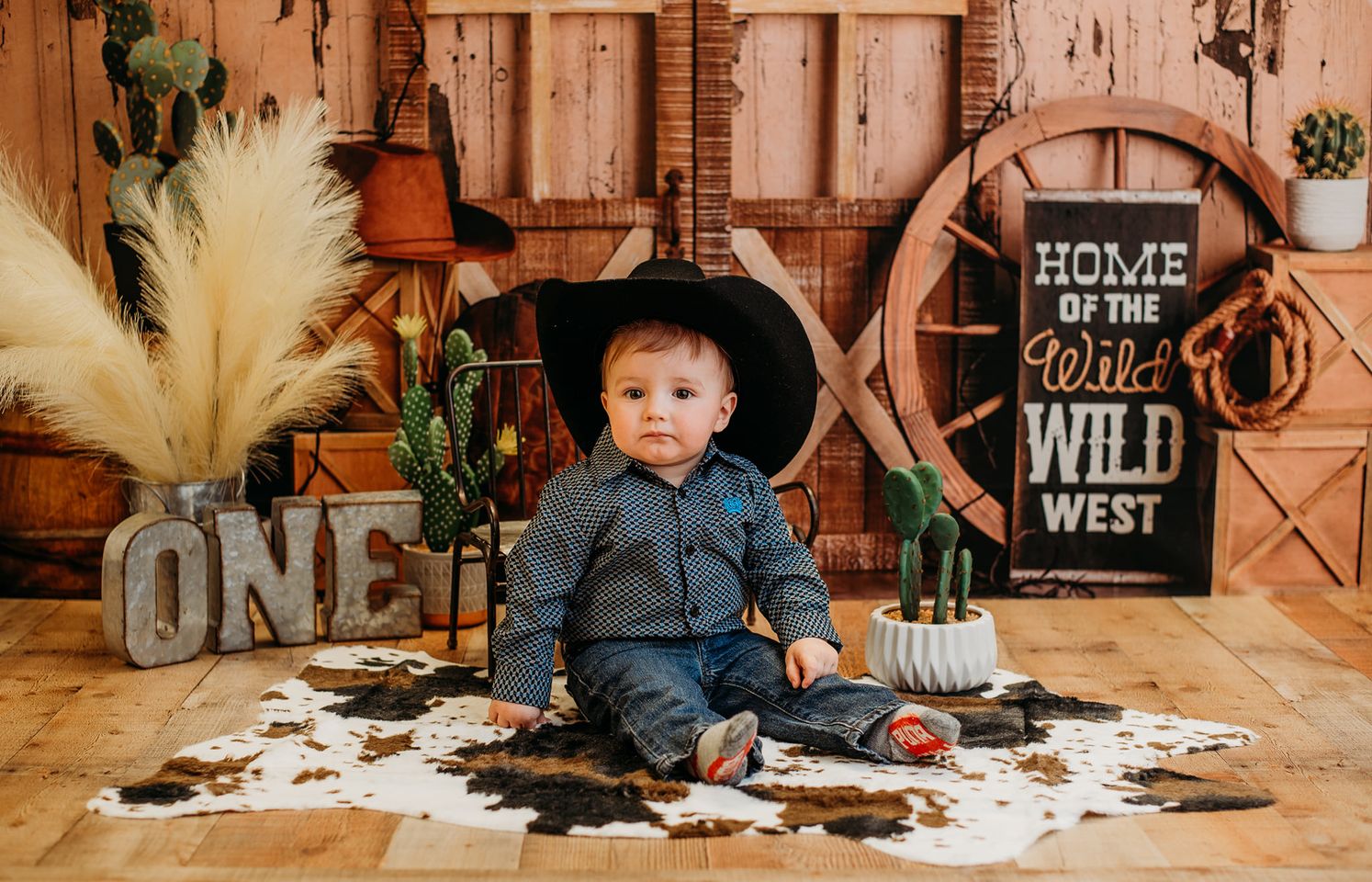 Kate Anniversaire Ouest lointain Toile de fond conçue par Mandy Ringe - Kate Backdrop FR