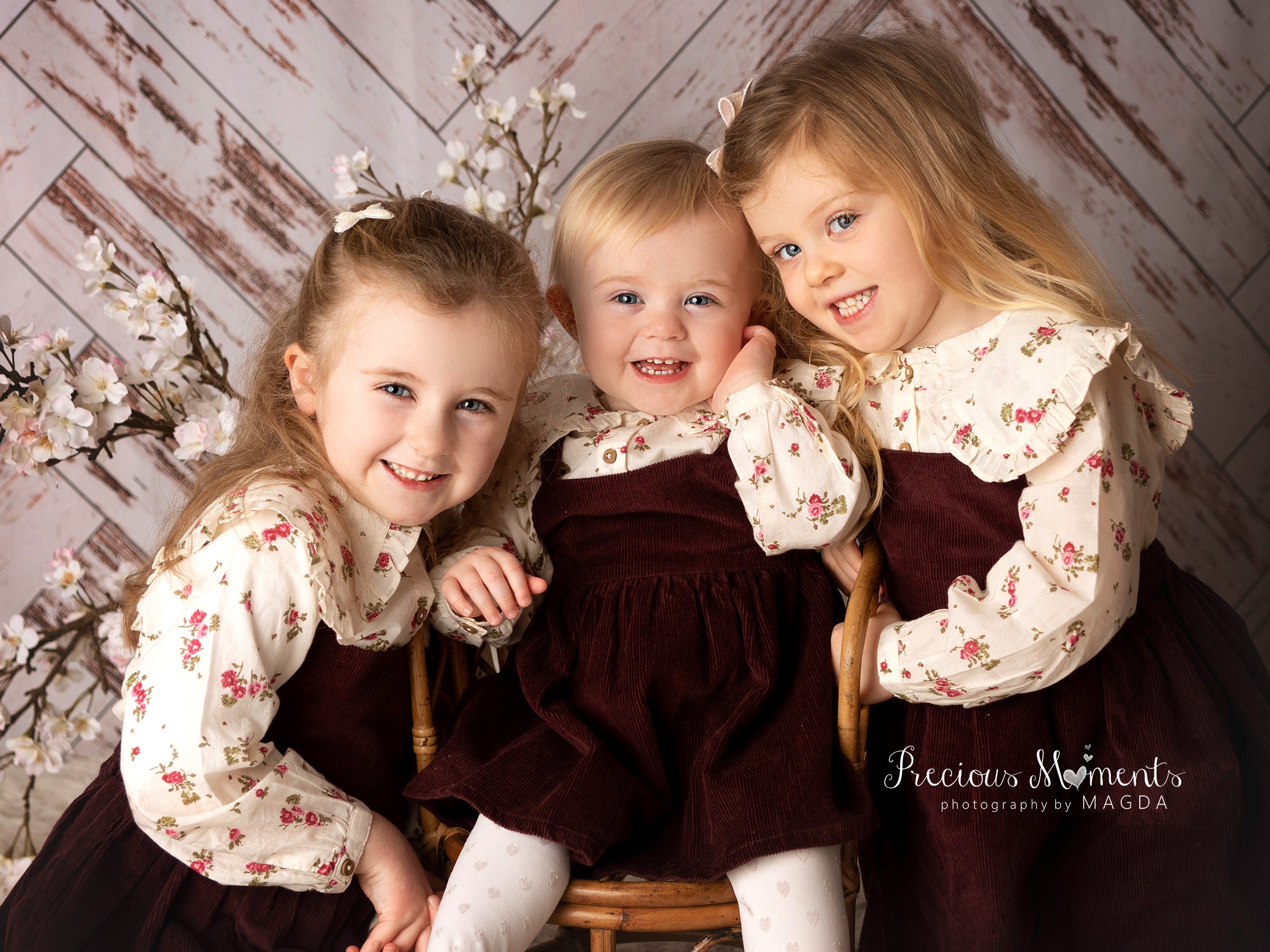 Kate Mur en bois Vagues blanches Sol Rétro Toile de fond pour la photographie - Kate Backdrop FR