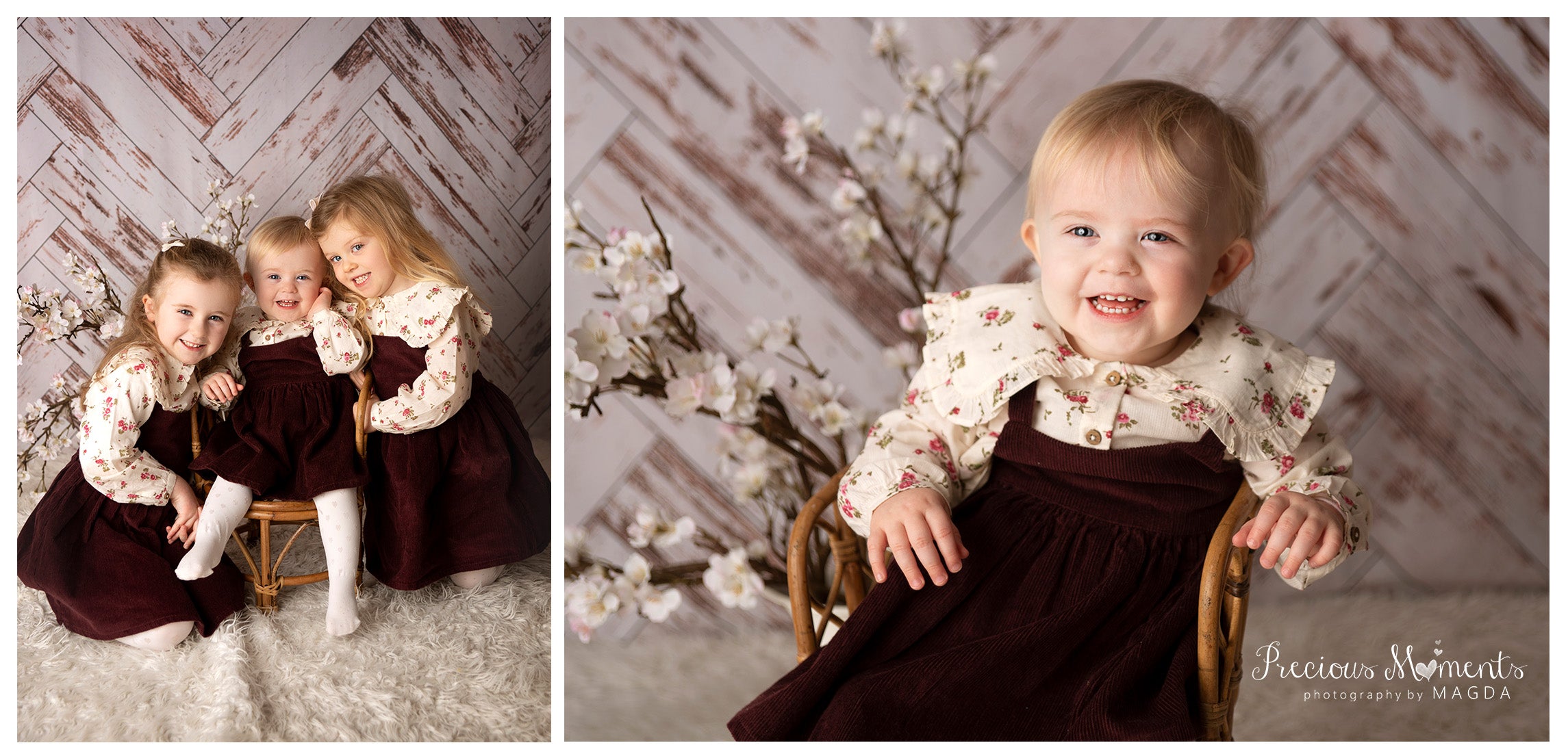 Kate Mur en bois Vagues blanches Sol Rétro Toile de fond pour la photographie - Kate Backdrop FR