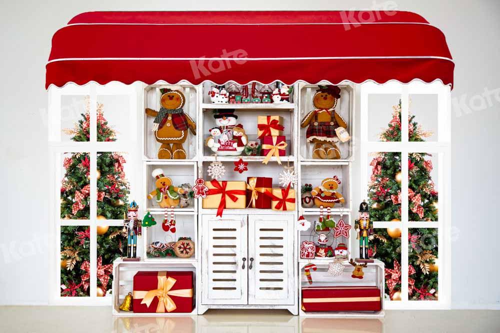Kate Boutique de Noël Étagère cadeau Toile de fond Conçu par Emetselch - Kate Backdrop FR