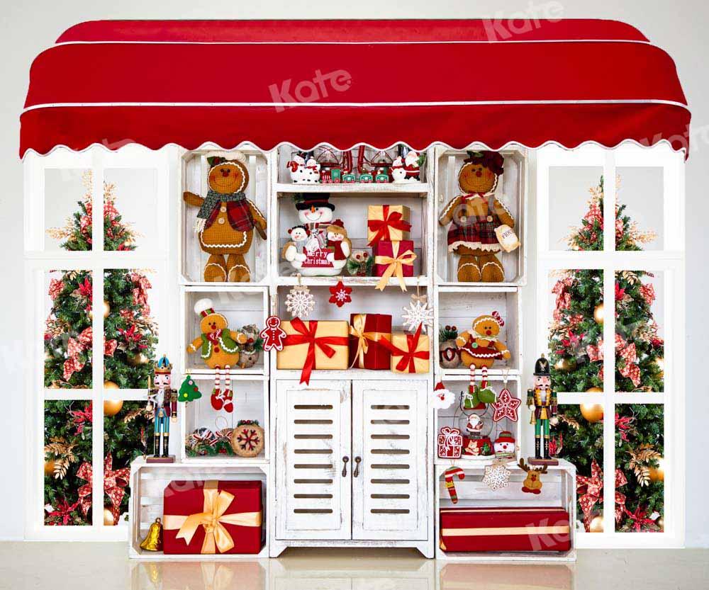Kate Boutique de Noël Étagère cadeau Toile de fond Conçu par Emetselch - Kate Backdrop FR