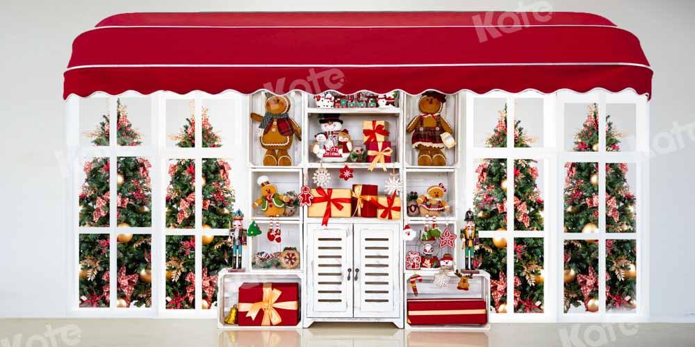 Kate Boutique de Noël Étagère cadeau Toile de fond Conçu par Emetselch - Kate Backdrop FR