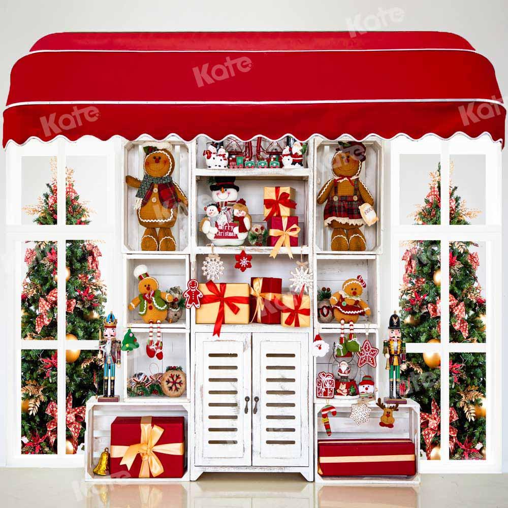 Kate Boutique de Noël Étagère cadeau Toile de fond Conçu par Emetselch - Kate Backdrop FR