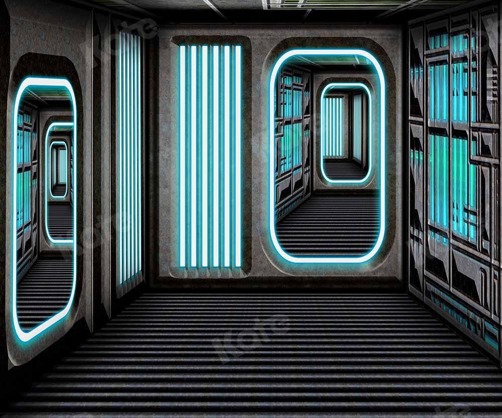 Kate Porte technologique Espace futur Toile de fond conçu par Chain Photographie - Kate Backdrop FR