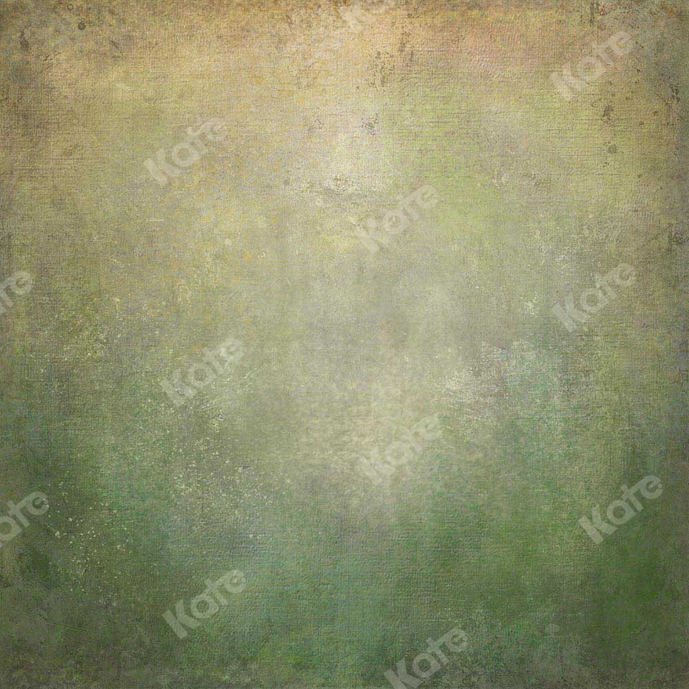 Kate Couleur graduelle Abstraite Vert Beaux-arts Toile de fond conçu par Kate image - Kate Backdrop FR