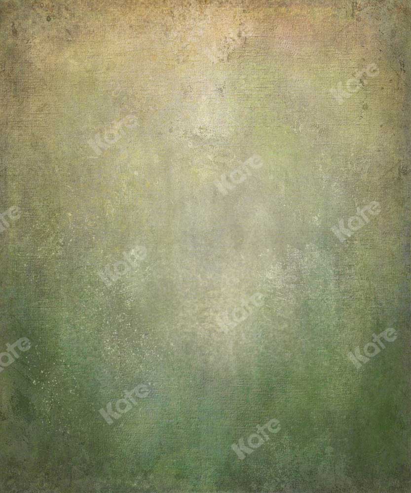 Kate Couleur graduelle Abstraite Vert Beaux-arts Toile de fond conçu par Kate image - Kate Backdrop FR