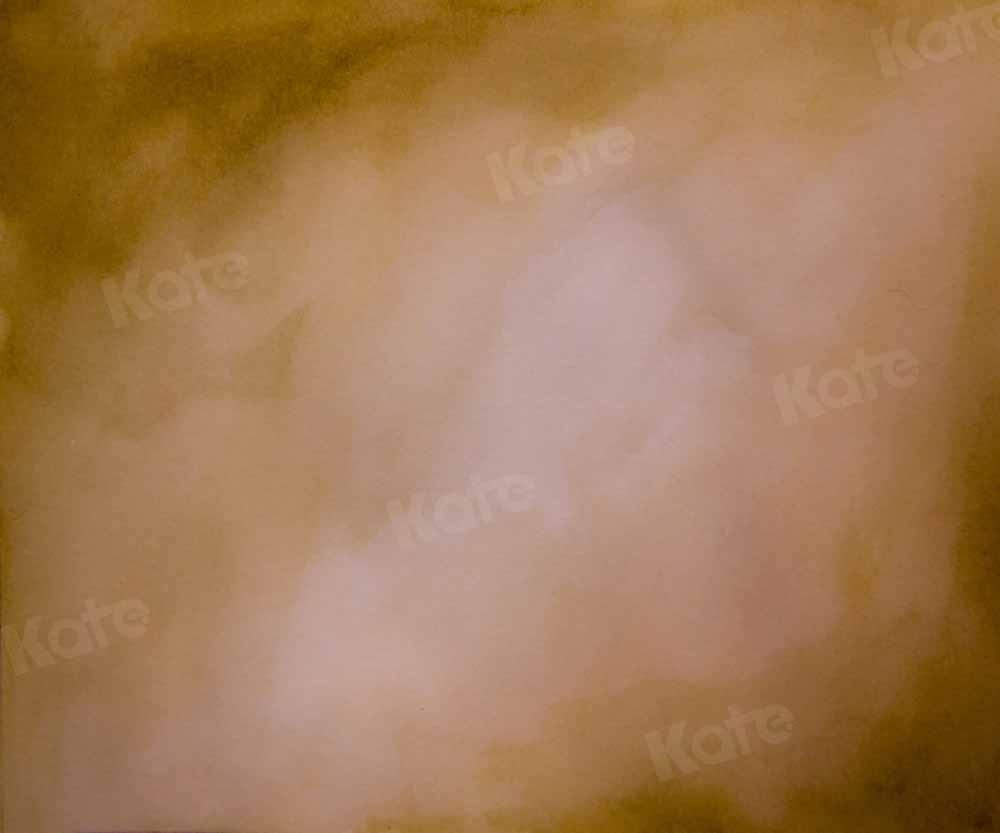 Kate Abstrait Jaune Brun Beaux-arts Toile de fond conçu par Kate Image - Kate Backdrop FR