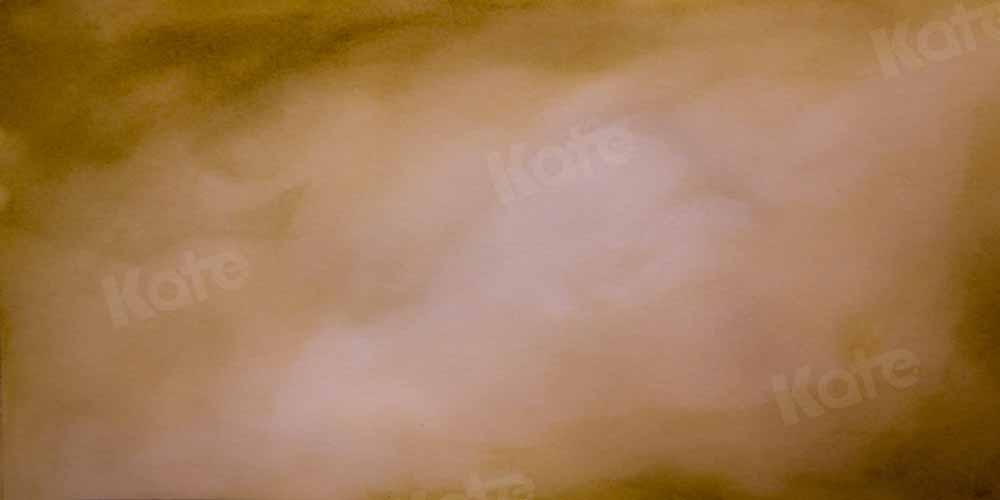 Kate Abstrait Jaune Brun Beaux-arts Toile de fond conçu par Kate Image - Kate Backdrop FR