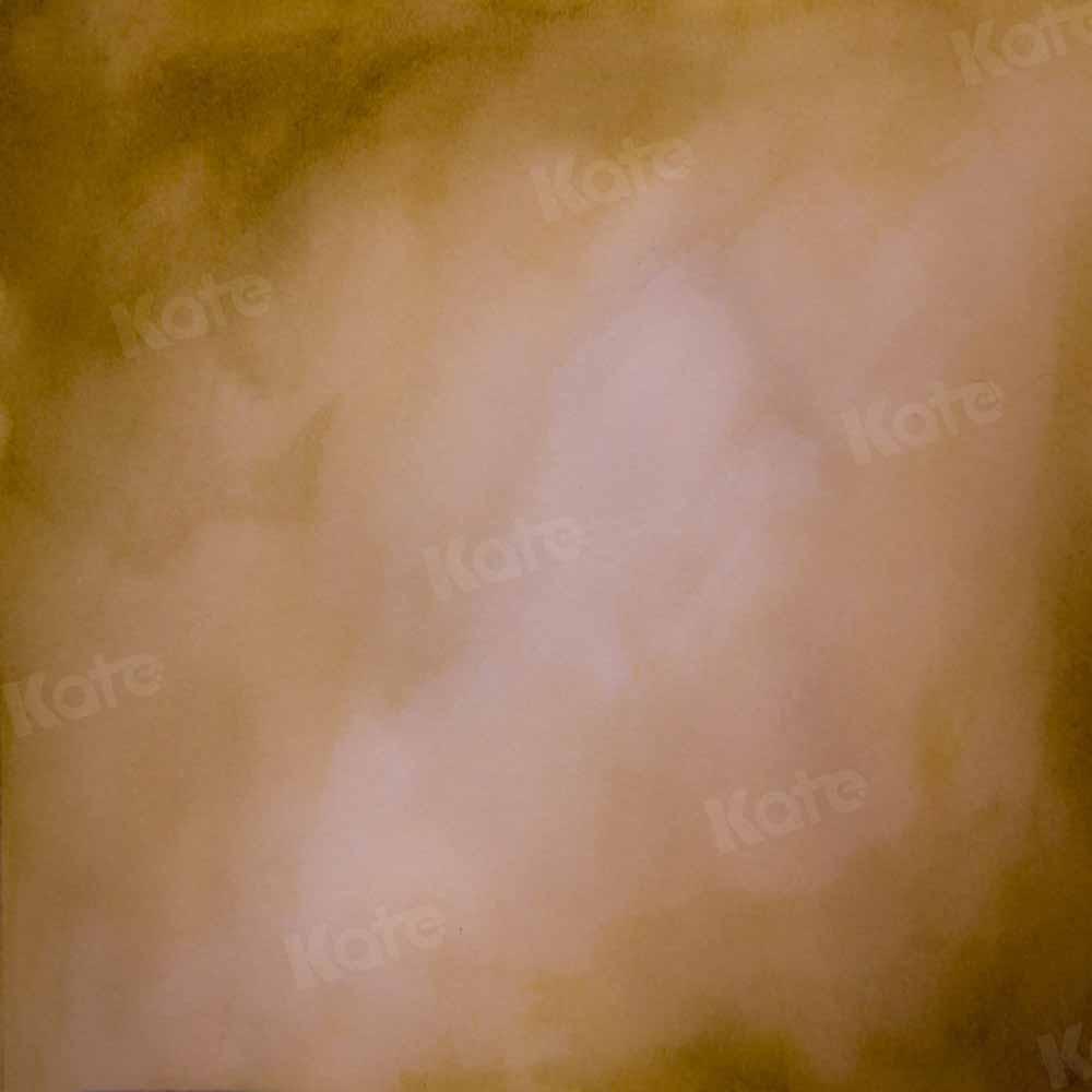 Kate Abstrait Jaune Brun Beaux-arts Toile de fond conçu par Kate Image - Kate Backdrop FR