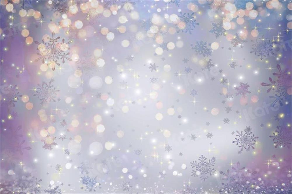Kate Points Lumineux Hiver Bokeh Toile de fond pour la photographie - Kate Backdrop FR