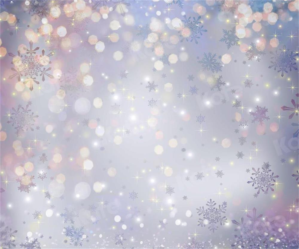 Kate Points Lumineux Hiver Bokeh Toile de fond pour la photographie - Kate Backdrop FR