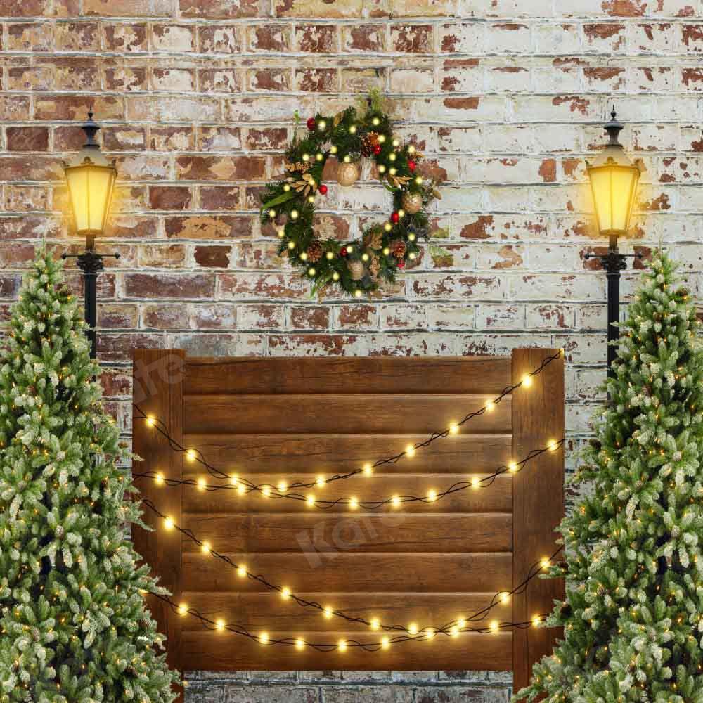 Kate Tête de lit Décor Sapin de Noël Toile de fond conçue par Emetselch - Kate Backdrop FR