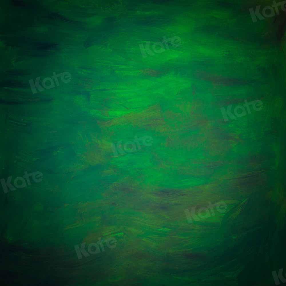 Kate Vert foncé Abstrait Beaux-arts Toile de fond conçu par Kate Image - Kate Backdrop FR