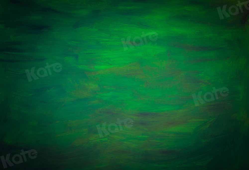 Kate Vert foncé Abstrait Beaux-arts Toile de fond conçu par Kate Image - Kate Backdrop FR