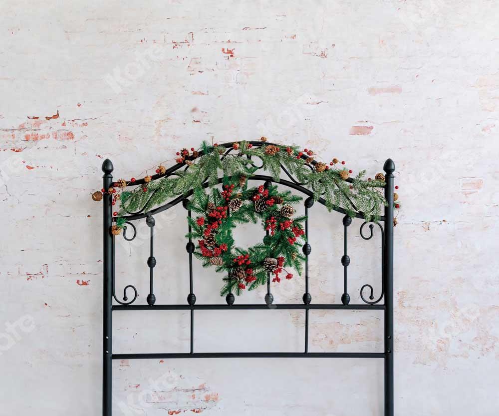 Kate toiles de fond de tête de lit de Noël conçue par emetselch - Kate Backdrop FR