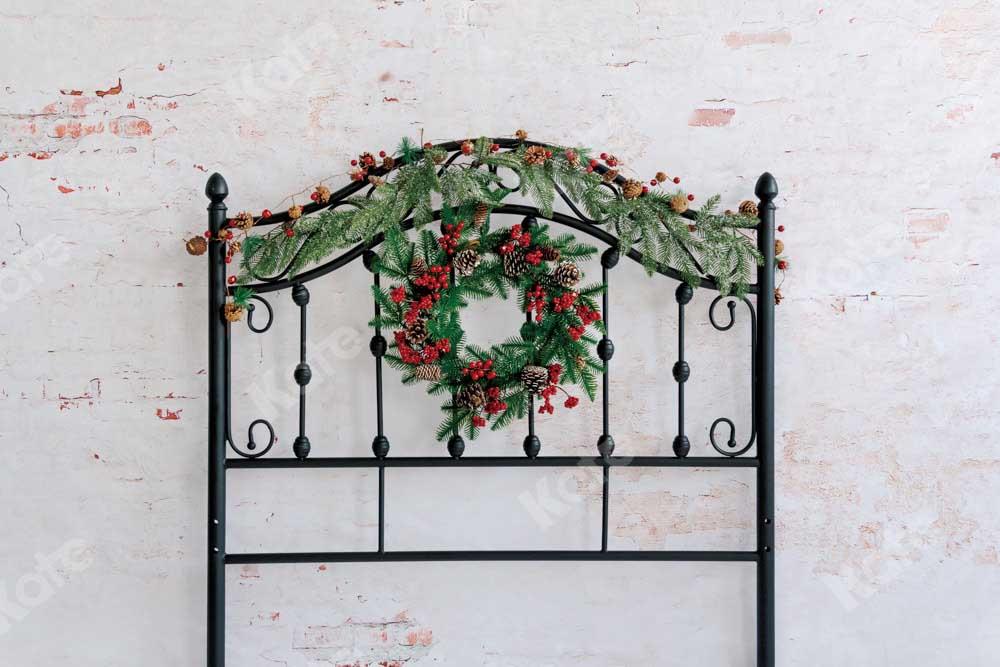 Kate toiles de fond de tête de lit de Noël conçue par emetselch - Kate Backdrop FR