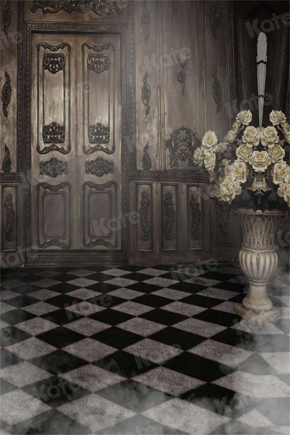 Kate porte salle de classe de ballet de toile de fond rétro pour la photographie - Kate Backdrop FR