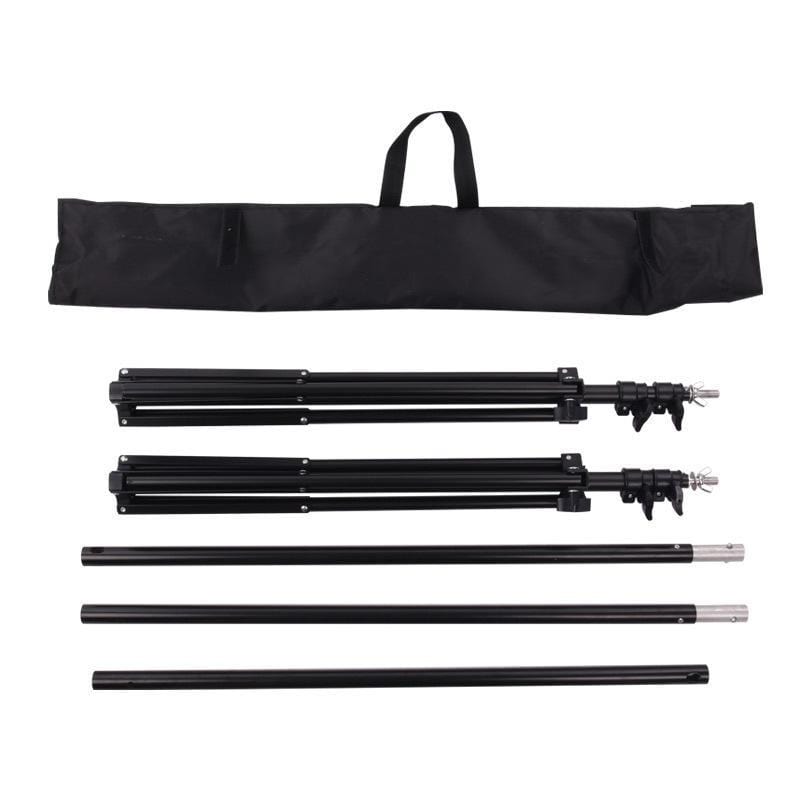 Katebackdrop:Kate Backgrounds Stand Equipment Black Framework Manual Aluminum