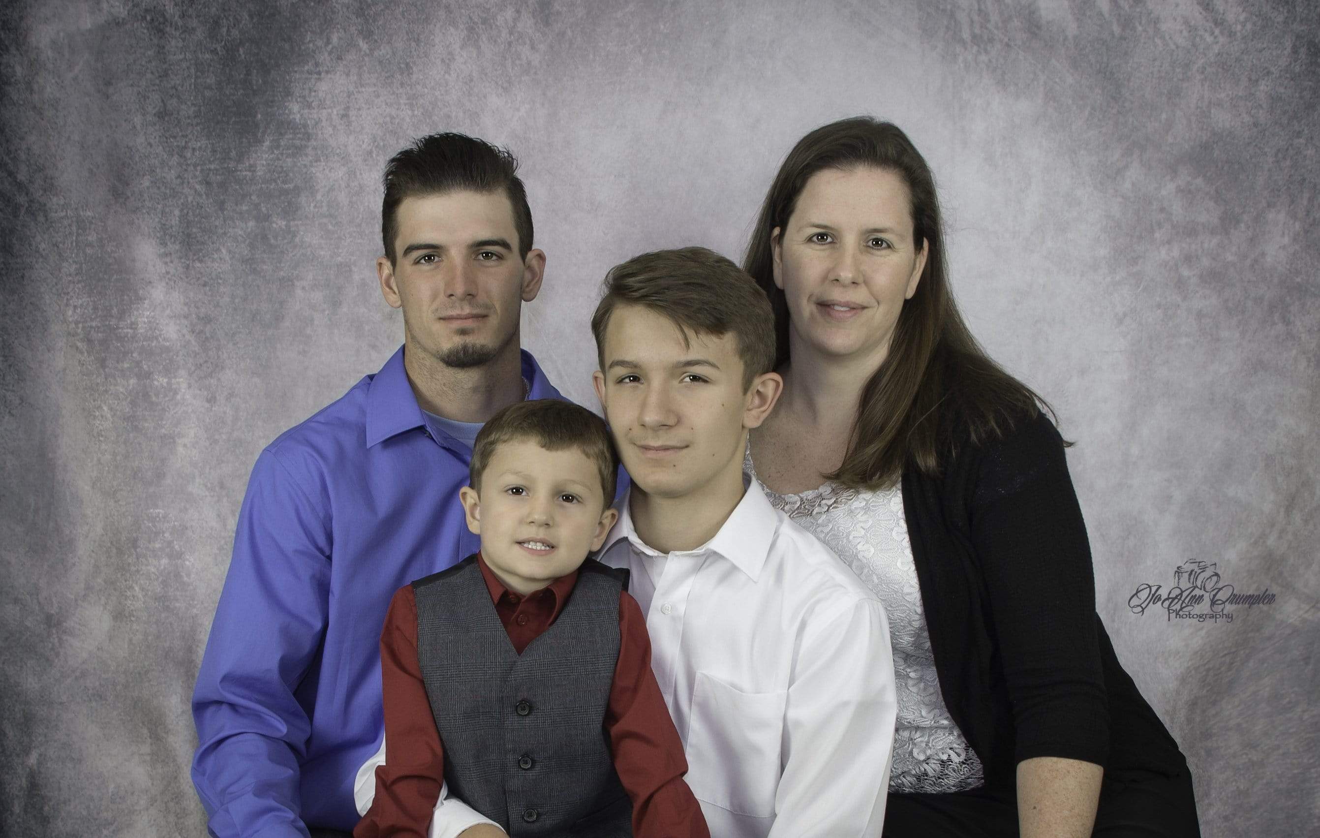 Katebackdrop:Kate Gray Dark Around Abstract Textured Photography Backdrop