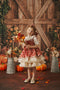 Kate Sweep Mur-à-Sol Automne Grange Porte Citrouilles Toile de fond conçue par Emetselch - Kate Backdrop FR