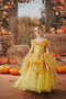 Kate Robe de Princesse Jaune Enfant Pour la Photographie