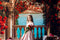 Kate Saint-Valentin Roses Balcon Arche Toile de fond en Laine conçue par Emetselch - Kate Backdrop FR