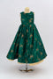 Kate Vert Fleur Princesse Sans manches Robe Enfant Pour la Photographie