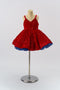Kate Rouge Velours Paillettes Robe Enfant Pour la Photographie