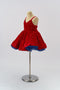 Kate Rouge Velours Paillettes Robe Enfant Pour la Photographie