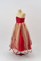 Kate Rouge Tulle multicouche Sans manches Robe Enfant Pour la Photographie