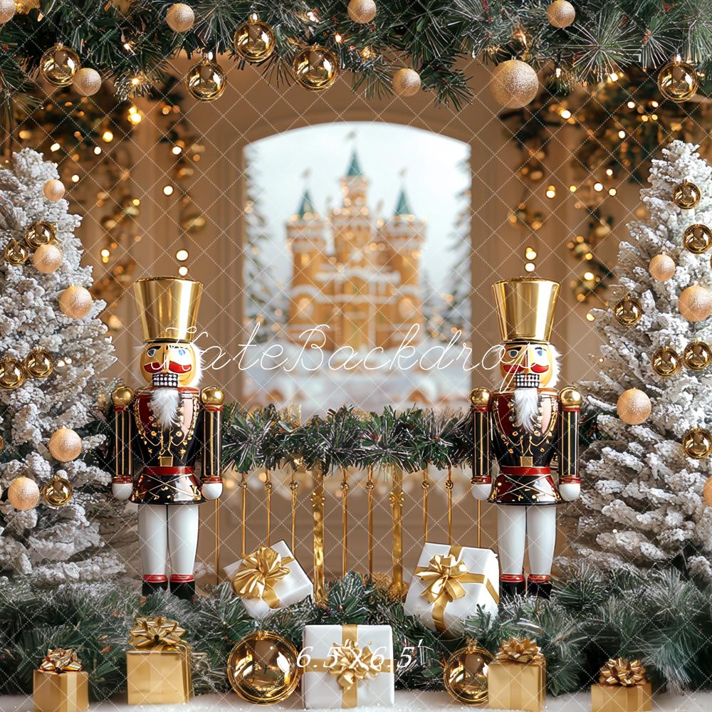 Kate Noël Casse-Noisette Décors Cadeaux Toile de fond conçue par Mini MakeBelieve