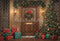 Kate Noël Arbre Cadeaux Porte Toile de fond en Laine conçue par Emetselch - Kate Backdrop FR